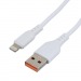 USB кабель шт.USB (A) - шт.Lightning 2,0м, 2,1A, ПВХ, белый GP01L-2M "GoPower"#2038388