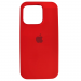 Чехол силиконовый Silicone Case ORG iPhone 15 Pro красный#2032331
