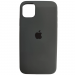 Чехол силиконовый Silicone Case ORG iPhone 11 графит (25)#2031743