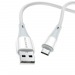 Кабель USB - micro USB Borofone BX60 (повр. уп.) 100см 2,4A  (white) (234977)#2028480