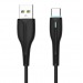 Кабель USB - Type-C SKYDOLPHIN S48T (повр. уп.) 100см 3A  (black) (234961)#2028460