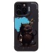 Чехол-накладка - SC335 для "Apple iPhone 15 Pro Max" (черный кот) (black) (233092)#2031616