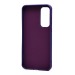 Чехол-накладка - SC335 для "Samsung Galaxy A35"  (кот) (violet) (232905)#2091482