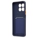 Чехол-накладка - SC337 с картхолдером для "Honor X6b" (dark blue) (233905)#2031708