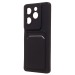 Чехол-накладка - SC337 с картхолдером для "TECNO Spark 20 Pro 5G" (black) (234021)#2091606