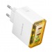 Адаптер Сетевой Borofone BAS34A Treasure 2Type-C/USB 65W (white)#2028889