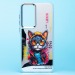 Чехол-накладка - PC092 для "Samsung Galaxy A35" (кот) (transparent) (233150)#2031350