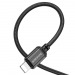 Кабель USB - Lightning BOROFONE BX87 (2.4A/2m/текстиль) черный#2030863