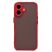 Чехол-накладка - PC041 для "Apple iPhone 16" (red) (234429)#2037111