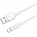 Кабель USB - Type-C Hoco X25 (повр. уп) 100см 3A  (white) (235415)#2037189