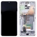 Дисплей для Samsung Galaxy S20 Ultra (G988B) модуль с рамкой Белый - OR (SP)#2086154
