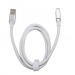 Кабель USB - Type-C XO NB251 (6A, силикон) Белый#2076495
