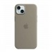 Чехол для iPhone 15 Silicone Case, Magsafe, серый#2072499