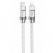 Кабель Type-C - Apple lightning HOCO U113 1.0м (silver)#2036474