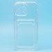 Чехол-накладка - SC276 c картхолдером для "Apple iPhone 16 Pro Max" (transparent) (234400)#2038561