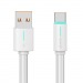 Кабель USB - Type-C USAMS SJ732 (3A/1m) белый#2067693