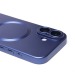 Чехол-накладка - SM020 Matte SafeMag для "Apple iPhone 16 Plus" (dark blue) (234703)#2102344