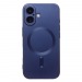 Чехол-накладка - SM020 Matte SafeMag для "Apple iPhone 16" (dark blue) (234698)#2040327