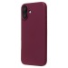 Чехол-накладка Activ Full Original Design для "Apple iPhone 16 Plus" (bordo) (234466)#2043281