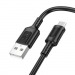 Кабель USB - micro USB BOROFONE BX111 (черный) 1м#2042638