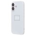 Чехол-накладка SM021 SafeMag  для "Apple iPhone 16" (white) (234580)#2075727
