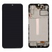 Дисплей для Samsung A256E Galaxy A25 в рамке + тачскрин (черный) 100%#2098966