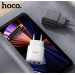 Адаптер сетевой Hoco C141A (2.1A/2USB) белый#2041346