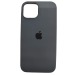 Чехол copy original силиконовый iPhone 15 (22) графит#2040435