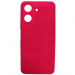 Чехол силиконовый Xiaomi Redmi 13/13C/Poco C65 Silicone Cover без лого фуксия#2040627