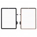 Тачскрин для iPad Air 4 10.9" (2020) (черный) (HC)#2120807