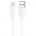 USB кабель для зарядки micro USB "Hoco" X88  2.4А, 1.0м, белый#2040645