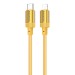 Кабель Type-C - Apple lightning Borofone BX108 PD 27W 100см 3A  (gold) (234663)#2044023