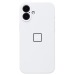 Чехол-накладка Soft Touch для Apple iPhone 16 Plus (white)#2067609