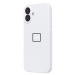 Чехол-накладка Soft Touch для Apple iPhone 16 Plus (white)#2067610