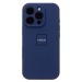 Чехол-накладка Soft Touch для Apple iPhone 16 Pro (dark blue)#2067642