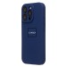 Чехол-накладка Soft Touch для Apple iPhone 16 Pro (dark blue)#2067643