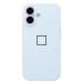 Чехол-накладка Soft Touch для Apple iPhone 16 (pastel blue)#2067591