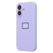 Чехол-накладка Soft Touch для Apple iPhone 16 (pastel purple)#2067595