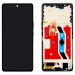 Дисплей для Huawei Honor X9a 5G в рамке + тачскрин (черный) (100% LCD)#2098954