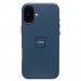Чехол-накладка SM002 экокожа SafeMag для "Apple iPhone 16 Plus" (pacific blue) (234502)#2044626