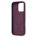 Чехол-накладка SM002 экокожа SafeMag для "Apple iPhone 16 Pro" (mulberry) (234507)#2075671