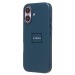 Чехол-накладка SM002 экокожа SafeMag для "Apple iPhone 16" (pacific blue) (234501)#2044615