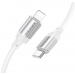 Кабель Type-C - Apple lightning Borofone BX108 PD (повр. уп.) 27W 100см 3A  (white) (236708)#2046542