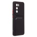 Чехол-накладка - SC337 с картхолдером для "OPPO Reno 12 Global" (black) (235922)#2090190