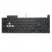 Клавиатура для Asus TUF Dash F15 FX517ZC черная с RGB подсветкой#2073080