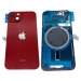 Задняя крышка iPhone 14 (Стекло камеры + Рамка + MagSafe) Оригинал Красный#2064348