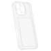 Чехол с кармашком для Apple iPhone 16 Pro/6.3 прозрачный (001)#2047593