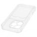 Чехол с кармашком для Apple iPhone 16 Pro/6.3 прозрачный (001)#2047592