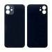 Задняя крышка для iPhone 12 (черный) с широкими отверстиями, ориг#2083125