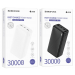 Внешний аккумулятор 30000 mAh BOROFONE BJ55B (2USB/PD/Micro/LED инд.бат) черный#2048791